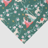 Weihnachten Religiöse Krippe Star von Bethlehem Seidenpapier (Ausschnitt)