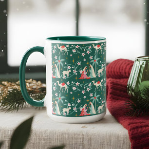 Weihnachten Religiöse Krippe Star von Bethlehem Tasse