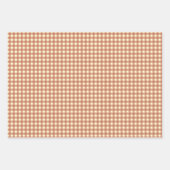 Weihnachten, Rentier, Kariert, Schneeflocken, Geschenkpapier Set (Vorderseite 2)