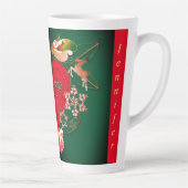 Weihnachten - Rentier Latte-Tasse Milchtasse (Rechts)