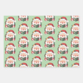 Weihnachten, Rentier & Lebkuchen buchen Geschenkpapier Set (Vorderseite 3)