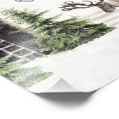 Weihnachten - Rentier Wand Kunst (Ecke)