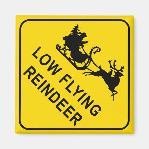 Weihnachten - Rentierzeichen Magnet