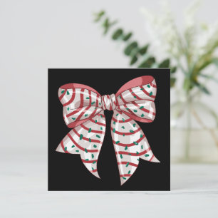 Weihnachten Retro Coquette Schleife Xmas Candy Bau