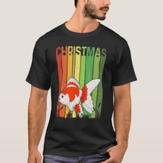 Weihnachten Retro Fisch Cute Gruppe passend Xmas H T-Shirt