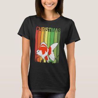Weihnachten Retro Fisch Cute Gruppe passend Xmas H T-Shirt