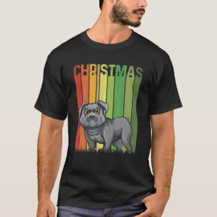 Weihnachten Retro French Bulldog Group Matching Xm T-Shirt