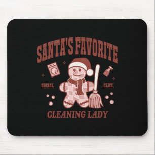 Weihnachten Retro Hou, die Lieblingsreinigung des Mousepad