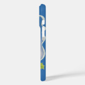 Weihnachten, Retro Jolly Weihnachtsmann Case-Mate iPhone Hülle (Rückseite / Links)