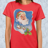 Weihnachten, Retro Jolly Weihnachtsmann T-Shirt