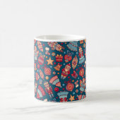 Weihnachten Retro Kaffeetasse (Mittel)