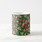 Weihnachten Retro Kaffeetasse (Mittel)