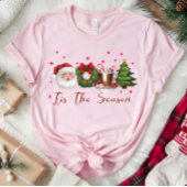 Weihnachten, Retro merken, Funny Christmas Geschen Tri-Blend Shirt