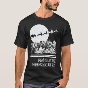 Weihnachten Retro Santa T-Shirt