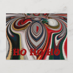Weihnachten Retro Vintage Textur Abstrakter Kunstd Postkarte