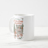 Weihnachten Retro Weihnachtsmann Geschenke Feierta Kaffeetasse (Vorderseite Links)