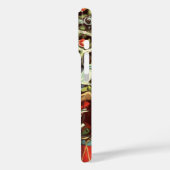 Weihnachten, Retro Weihnachtsmann mit Geschenken Case-Mate iPhone Hülle (Rückseite / Links)