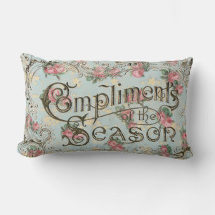 Weihnachten Retro Xmas Personalisiert Lendenkissen