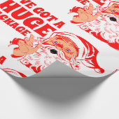 Weihnachten, riesiges Paket Geschenkpapier (Ecke)