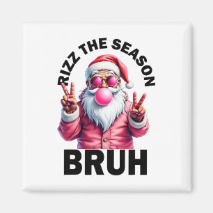 Weihnachten Rizzmas Weihnachten Rizzmas Rizzas Die Magnet