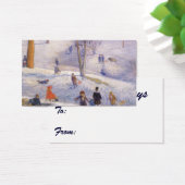 Weihnachten, Rodeln, Central Park Glackens (Schreibtisch)