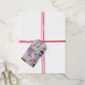 Weihnachten, Rodeln, Central Park Glackens Geschenkanhänger (Mit Garn)