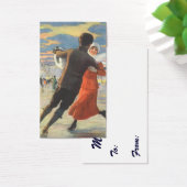 Weihnachten, romantische Couple Ice-Skaten (Schreibtisch)