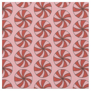 Weihnachten Rosa Rote Minze Peppermint Hard Candy Stoff