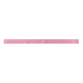 Weihnachten Rosa und Weiß Streifen Satin Ribbon Satinband (Vorderseite)