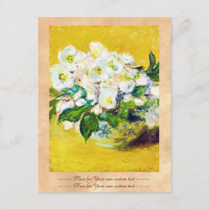 Weihnachten Rose Claude Monet Blume Blumenfarbe