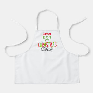 Weihnachten Rot Grün Backen Küchenschürze Schürze