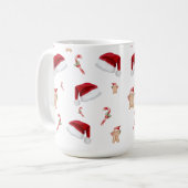 Weihnachten rot kaffeetasse (Vorderseite Links)