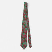 Weihnachten rot und grün boho NeckTie Krawatte (Vorderseite)