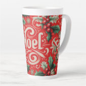 Weihnachten rot und grün milchtasse (Rechte Ecke)