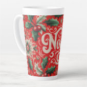 Weihnachten rot und grün milchtasse (Linke Ecke)