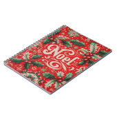 Weihnachten rot und grün notizblock (Linke Seite)