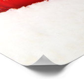 Weihnachten - Rot und Weiß - Happy Holidays / Post Poster (Ecke)