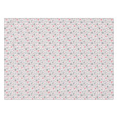 Weihnachten, rot, weiß, Schneeflocken, Winter, Neu Tischdecke (Vorderseite (Horizontal))