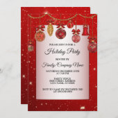 Weihnachten - Rote Kirche Santa Maria delle Grazie Einladung (Vorne/Hinten)