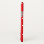 Weihnachten - Rote Schneekatze im Scarf - Fall Case-Mate iPhone Hülle (Hinten/Rechts)