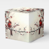 Weihnachten - Roter Kardinal Geschenkboxen Geschenkschachtel (Vorderseite)
