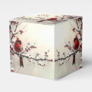 Weihnachten - Roter Kardinal Geschenkboxen Geschenkschachtel
