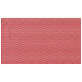 Weihnachten Roter Urlaub Snowflake Elegantes Muste Tischdecke (Vorderseite (Horizontal))