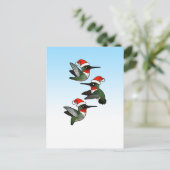 Weihnachten Ruby-throated Hummingbird (Stehend Vorderseite)