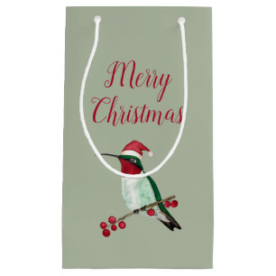 Weihnachten Ruby-throated Hummingbird Kleine Geschenktüte