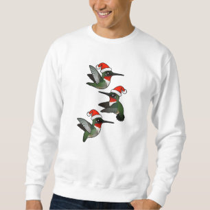 Weihnachten Ruby-throated Hummingbird Sweatshirt