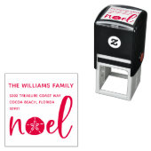 Weihnachten | RÜCKSENDEADRESSE Permastempel (Beispiel)