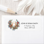 Weihnachten Rücksendeadressen-Aufkleber (Insitu)