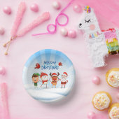 Weihnachten Rudolf Der Rentier und seine Freunde Pappteller (Party)