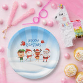 Weihnachten Rudolf Der Rentier und seine Freunde Pappteller (Party)